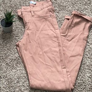 Women’s Pink Stretch Skinny Jeans